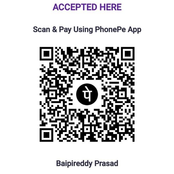 Use our Phone Pe Account to pay Online